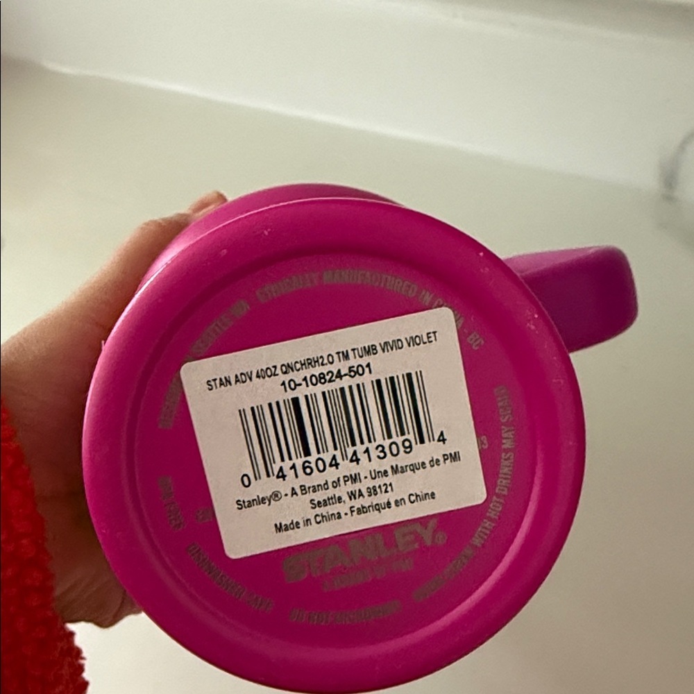 Stanley Quencher H2.0 40 oz Tumbler Vivid Violet - Picture 8 of 9